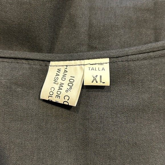 Casa Maya Tipicos Embroidered Vest Under The Sea Fish Size XL - Picture 5 of 5